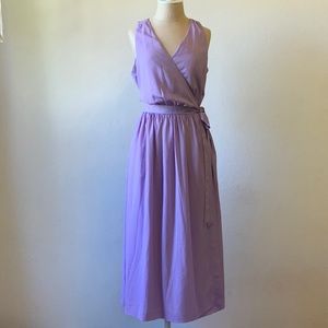 NWT Banana Republic lavender wrap dress
